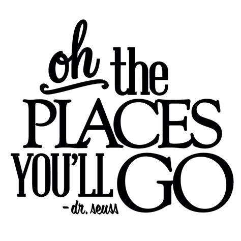 Oh The Places You'll Go Clipart - 59 cliparts