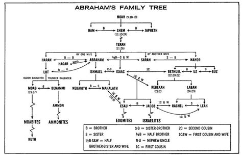 Abraham&s Family Tree | Abrahams family tree, Bible family tree, Bible ...