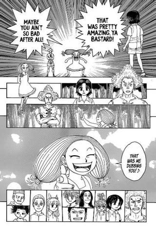 One of the sweetest panel in the HxH for me. Dark continent arc becomes ...