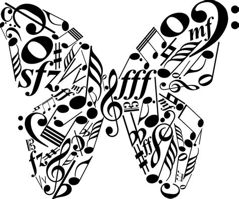 "Music butterfly" by adiosmillet | Redbubble