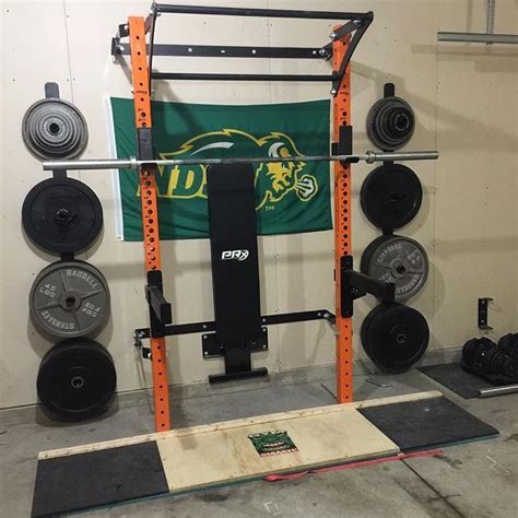 Homemade deadlift platform tops off any home gym setup. #DoingDeadliftExercises | Gym setup ...