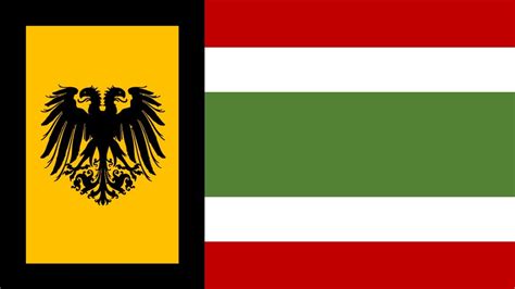 Flag of the Austro-Hungarian Union. A modernised redesign of the flag ...