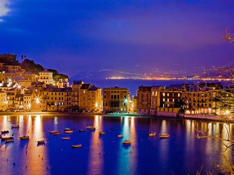 Sestri Levante by night | Italy, Beautiful places on earth, Cinque terre italy