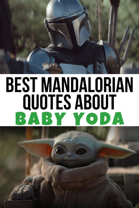 50+ BEST Mandalorian Quotes Including About Baby Yoda - Lola Lambchops