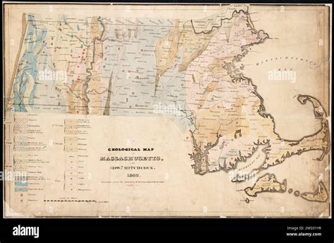 Geological map of Massachusetts , Geology, Massachusetts, Maps ...