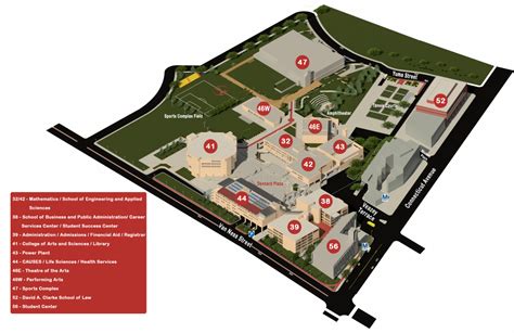 UCM Campus Map