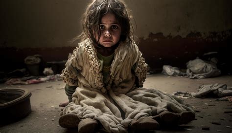 homeless children of war victims, small children with sad expressions, 22836470 Stock Photo at ...