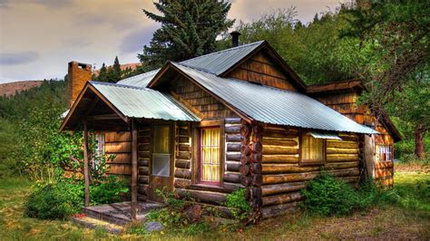 Old Wooden Cabin HD desktop wallpaper : Widescreen : High Definition ...