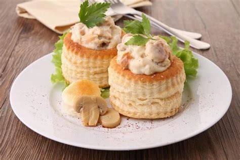 Recettes de vol au vent au poulet | Les recettes les mieux notées