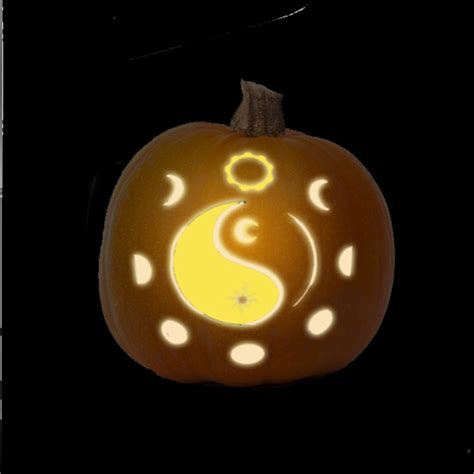 Samhain Pagan Pumpkin Carving Printable Stencils | HubPages