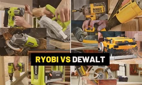 Dewalt Or Roybi: When To Use What | 2024 Review