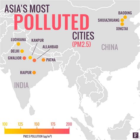 Map Of The Day The Countries Where Pollution Is Most - vrogue.co