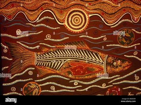 What Is Dreamtime Aboriginal Art - Rectangle Circle