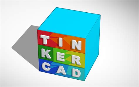 3D design Tinkercad Logo | Tinkercad