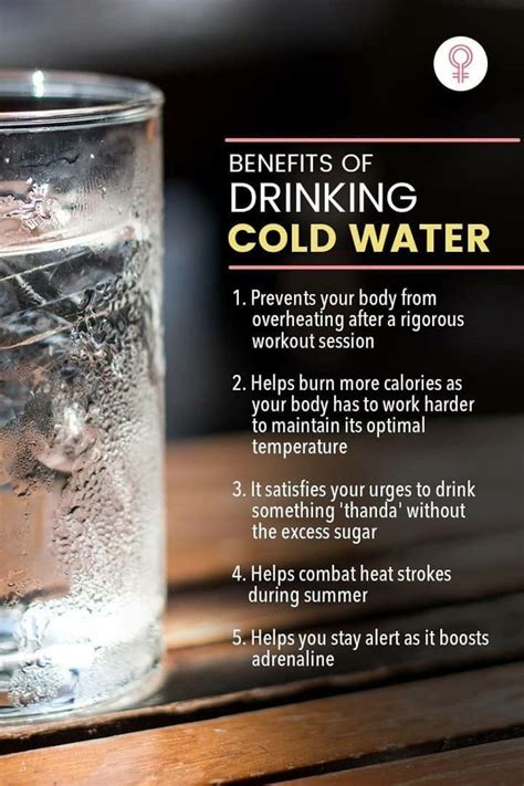 Benefits Of Drinking Cold Water | Cold water benefits, Organic health ...