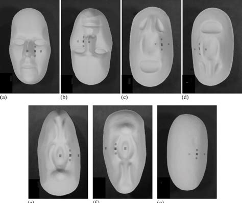 Frontal photographs of the hollow objects used in the experiments. The... | Download Scientific ...