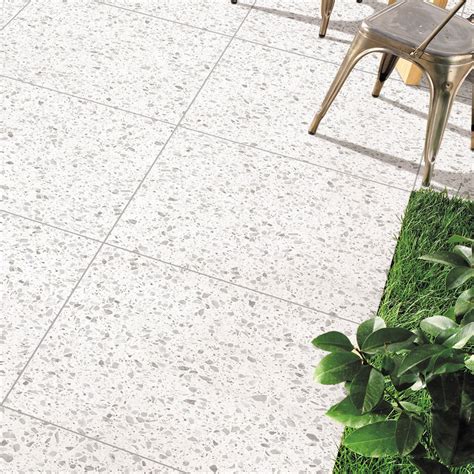 Terrazzo Stone Grigio Internal Matte tiles 600x600