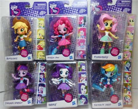 My Little Pony Equestria Girls Mini Doll Set of 6 | My little pony ...