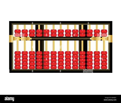 Ancient Chinese abacus isolated Stock Vector Image & Art - Alamy