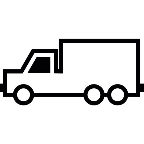 Truck Side View Vector SVG Icon - SVG Repo