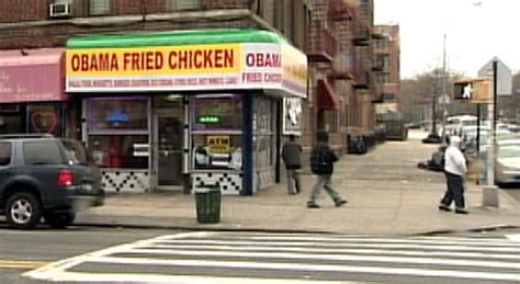 Crowds Protest at “Obama Fried Chicken” – NBC New York