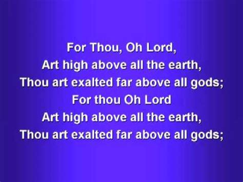 I Exalt Thee worship video w lyrics - YouTube