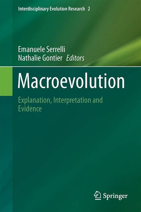 Macroevolution: Explanation, Interpretation and Evidence | NHBS Academic & Professional Books