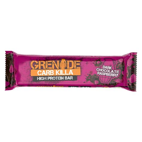 GRENADE PROTEIN BAR ( Dark Chocolate Raspberry ) 12 bars | TSS The Supplement Shop