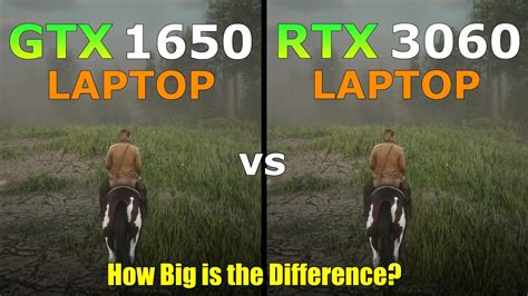 GTX 1650 vs RTX 3060 Laptop - Gaming Test - How Big is the Difference ...