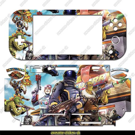 Nintendo Switch LITE skins 204 - FORTNITE - Awesome Stickers UK