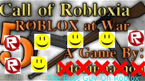 Roblox - Call Of Robloxia - YouTube