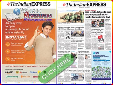 Indian Newspapers and Magazines Online Today in India