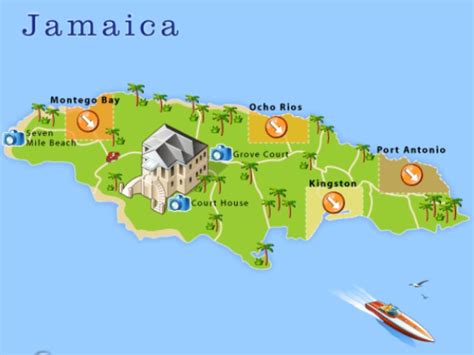 Jamaica Aruba Map, Jamaica Map, Montego Bay Jamaica, Jamaica Vacation, Negril, Island Map ...