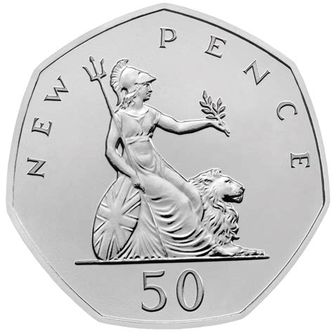 01_Celebrating 50 Years of the 2019 Britannia UK 50p Brilliant ...