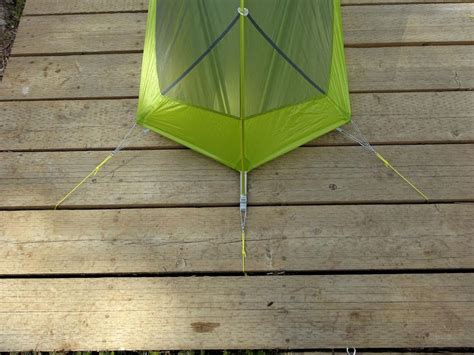 Durston tent on platform - Backpacking Light