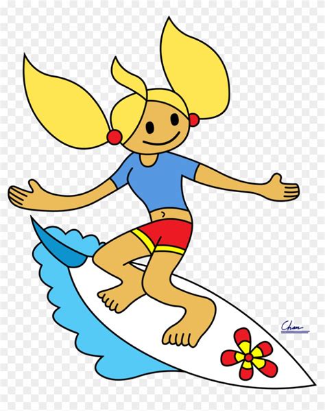 Surf's Up By Digbio - Cartoon - Free Transparent PNG Clipart Images ...