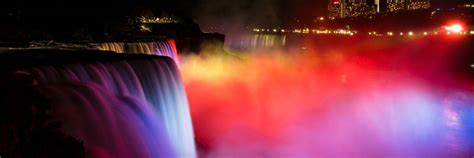 Niagara Falls Light Show | Niagara Falls State Park