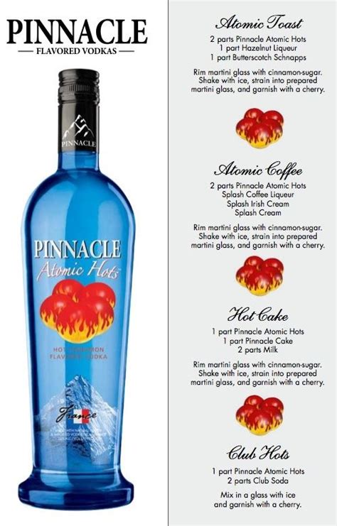 Spice Up Your Cocktails with Pinnacle Atomic Hots Vodka