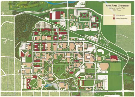 Iowa State Campus Map – Map Of The World