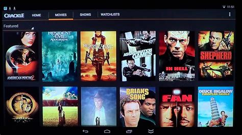 Android Crackle TV shows and movies app review - YouTube