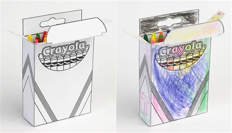 Colour in Crayola box. Clever. | Crayola box, Packaging design, Packaging