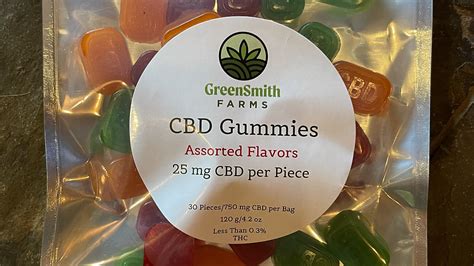 CBD Gummies - Assorted Flavors | GreenSmith Farms CBD