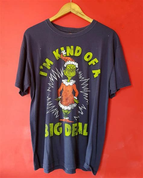 Vintage Dr. Seuss, The Grinch tshirt, Men's Fashion, Tops & Sets ...