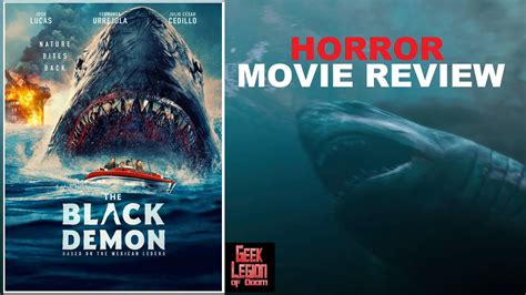 THE BLACK DEMON ( 2023 Josh Lucas ) The Meg Style Megalodon Giant Shark Horror Movie Review ...