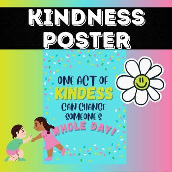 Kindness poster by Fays Favourites | TPT