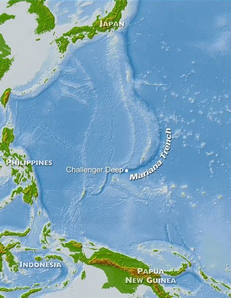 Information on the Mariana Trench - Mariana Trench Research Paper