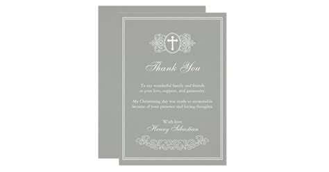 Baptism Thank You Card | Zazzle.com