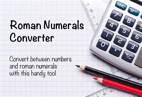 Roman numerals converter - wellmyte