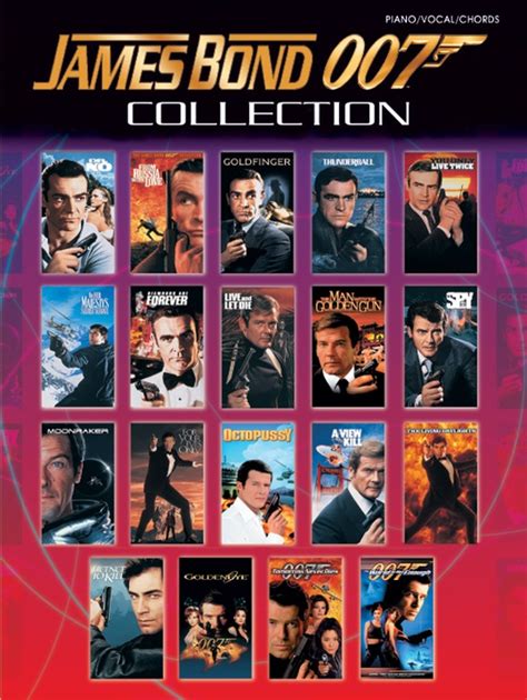 James Bond 007 Collection: Piano/Vocal/Chords Book | Sheet Music