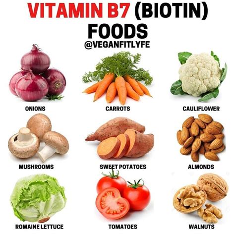 Vegan Fit Life | Nutritionist on Instagram: “Best Vitamin B7 (Biotin) Foods..🌱👍💪 . Tag someone ...